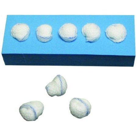 Dukal Sterile- Vaginal Packing- X-Ray- 4 in. x 36 in.- 8-ply- Pre-washed- 2x1 mesh 1320